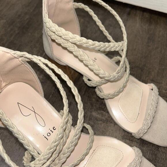 Sandals JOIE Felina Taupe Strappy Open Toed Heeled Size 8 *NWOT* MSRP $119.99 - Picture 4 of 5